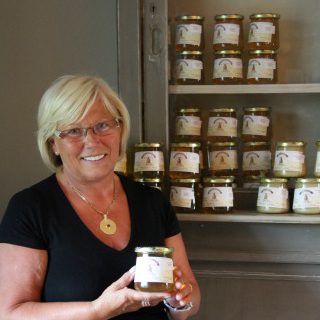 Foto bijenhuis Lekens honing product